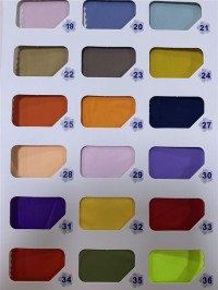 GZ-YXYF 3280# Pull frame Width: 170CM Weight: 170GSM Composition: 10%spandex 90%polyester Moisture wicking front view